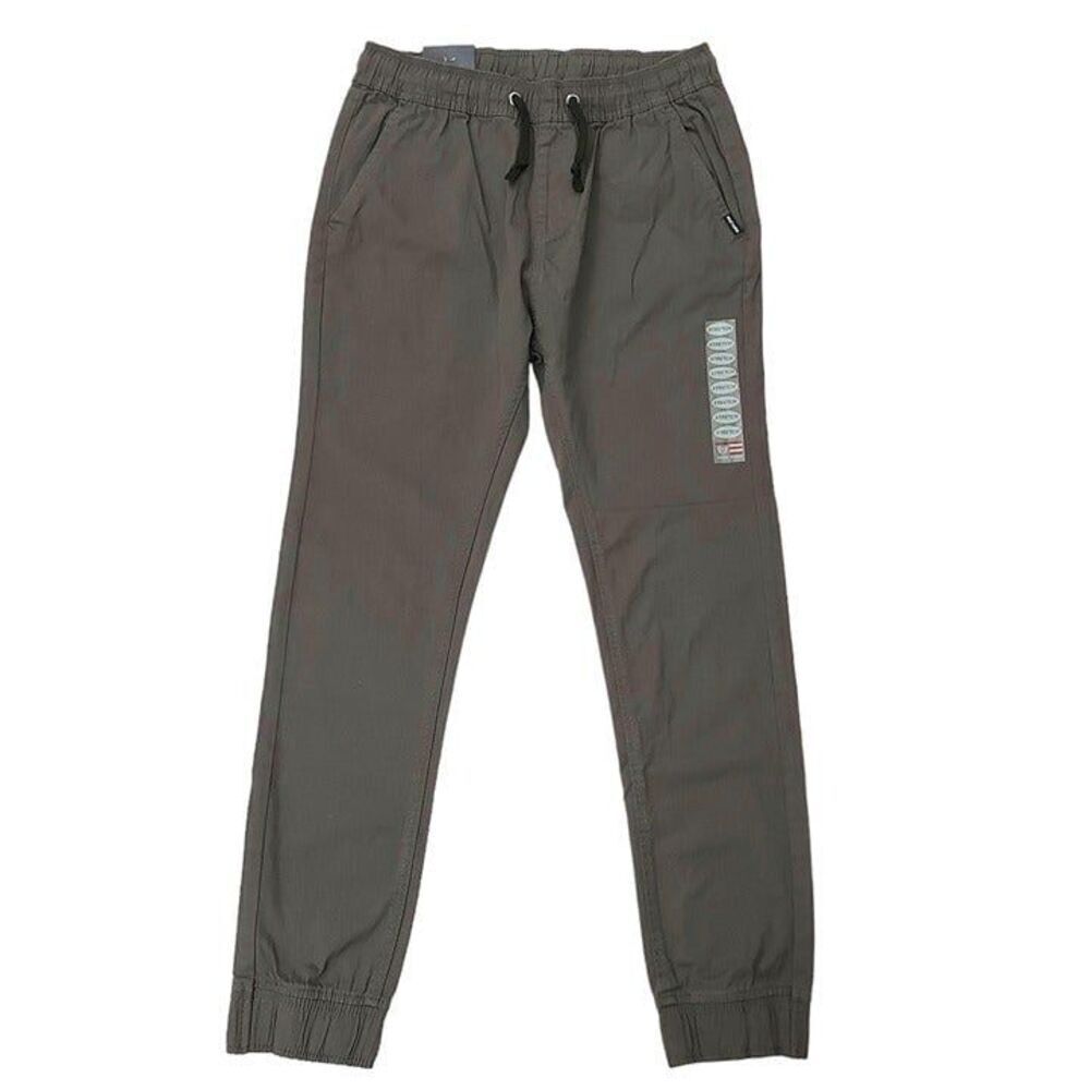 Phat Farm Jogger Pants Mens Small Gray Stretch Tapered Lightweight Activewear